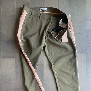 Scotch and Soda Olive Tuxedo Trousers Pants L